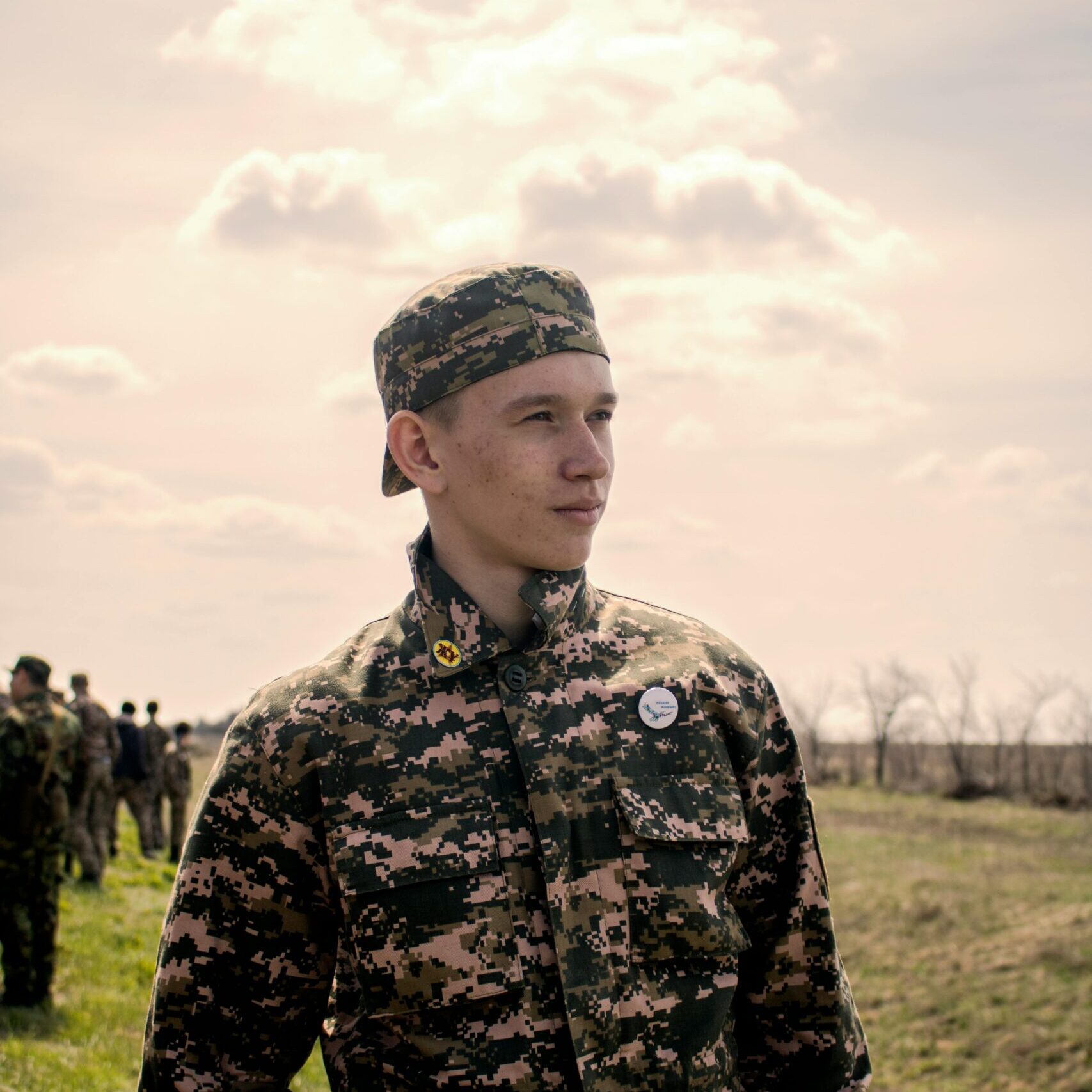 Home Page Young Soldier Portrait